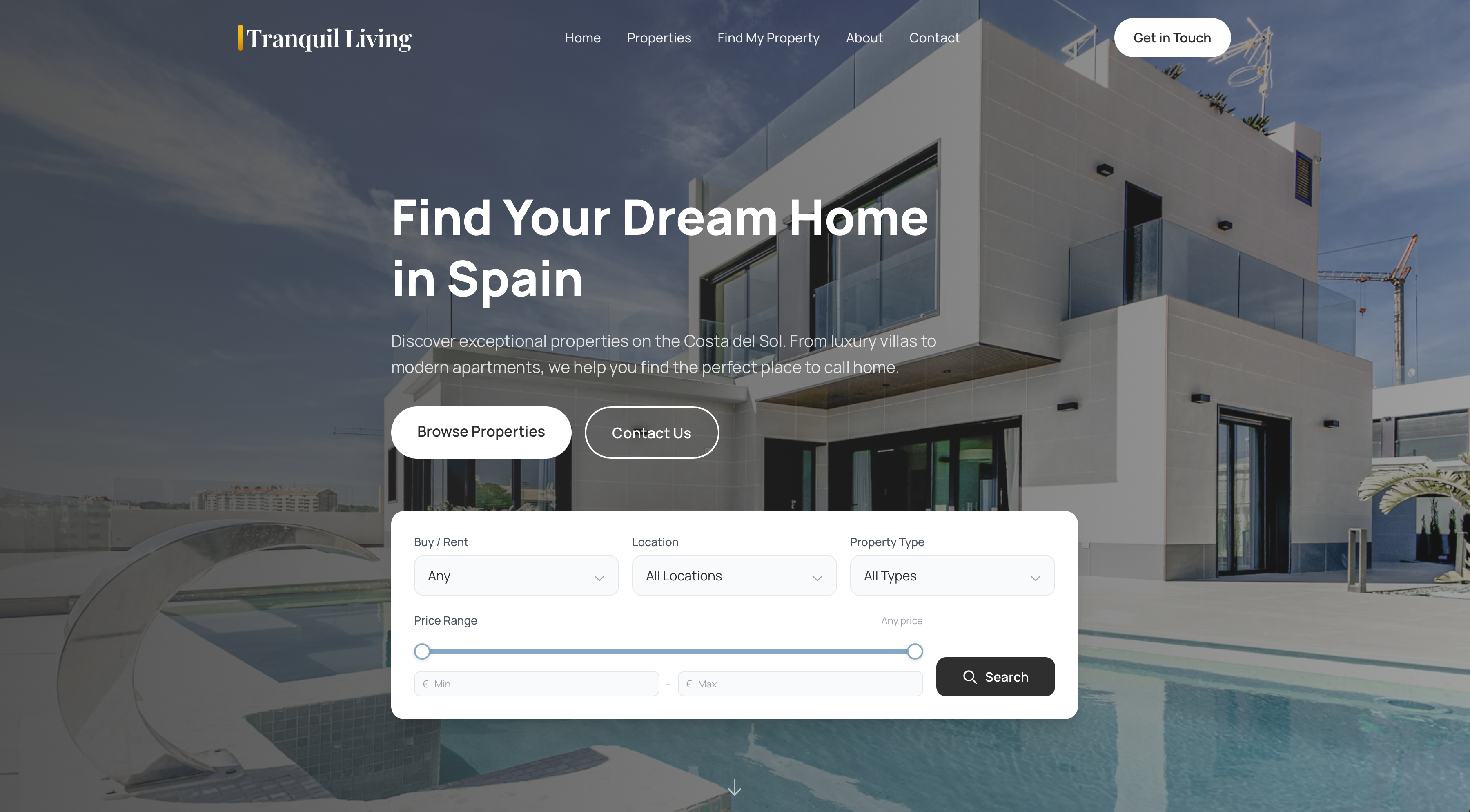 Tranquil Living – Vastgoed & Lifestyle in Spanje